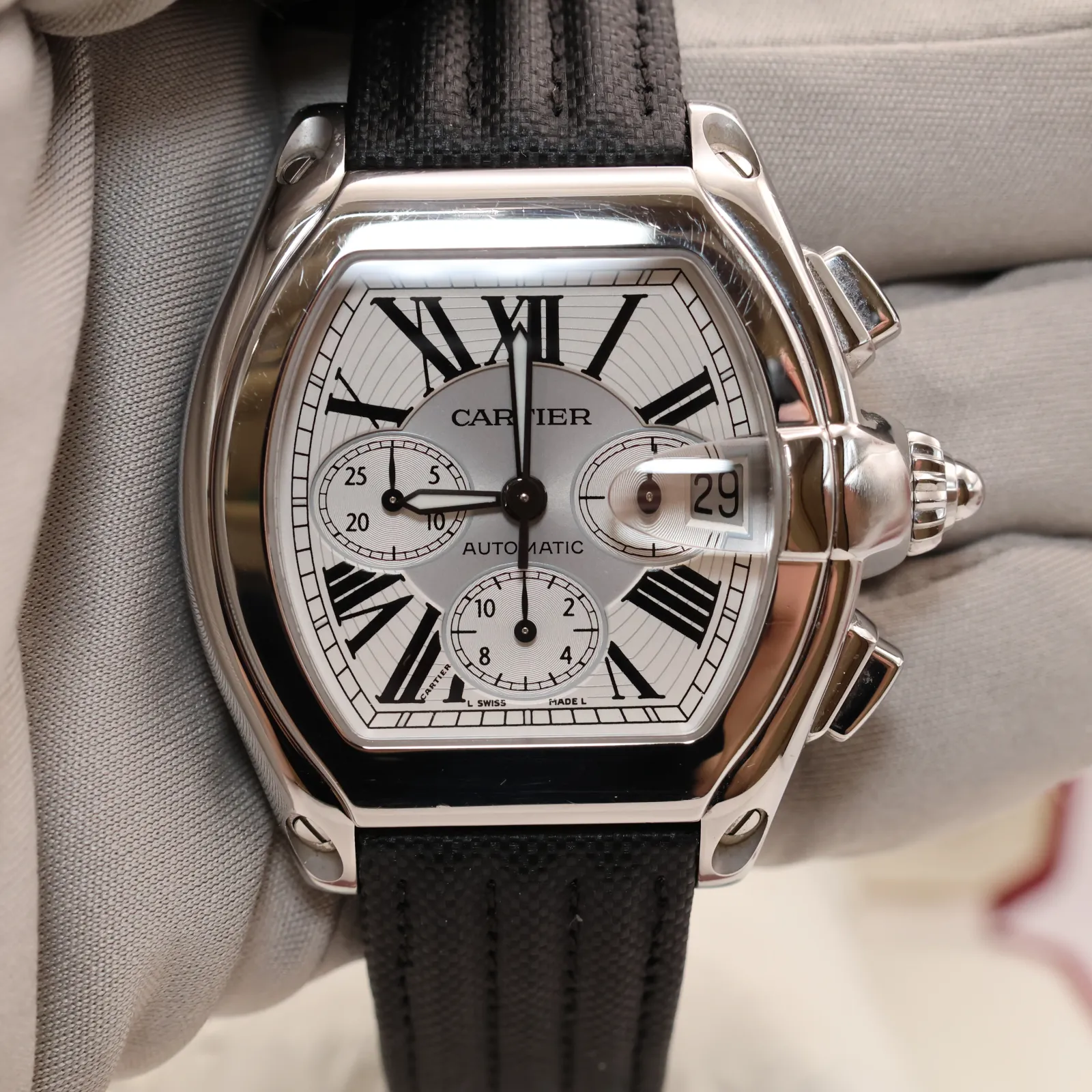 Cartier Roadster XL Chronograph W62019X6 Price in Australia | $5k - image 2
