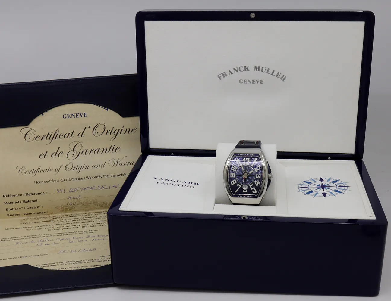 Franck Muller Vanguard Grand Date Chrono V45 CC GD SQT BR Price in Australia | $17k - image 7