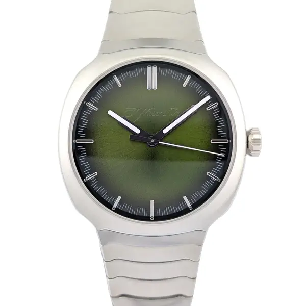 H.Moser & Cie. Streamliner Centre Seconds Matrix Green Fumé dial Ref. 6201-1200