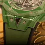 Hublot Big Bang Unico Sang Bleu II Green Ceramic (2024) - Ref. 418.GX.5207.RX.MXM22 | Watch Scout thumbnail 6