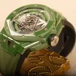 Hublot Big Bang Unico Sang Bleu II Green Ceramic (2024) - Ref. 418.GX.5207.RX.MXM22 | Watch Scout thumbnail 7