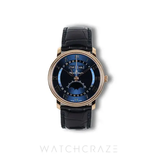 Blancpain Villeret Quantième Complet Moonphase Ref. 6654-3640-55B