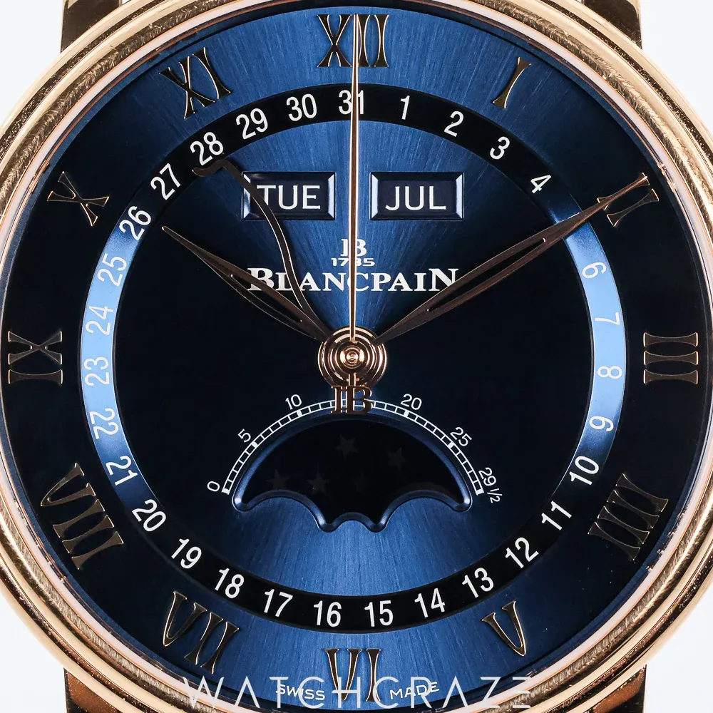 Blancpain Villeret Quantième Complet Moonphase 6654-3640-55B, photo 2 of 7